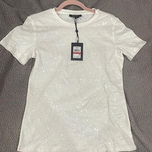 White brand new DKNY top